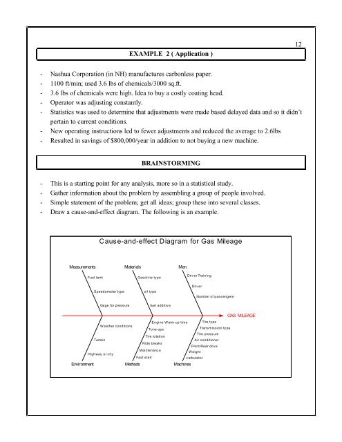 1 CLASS LECTURE NOTES - What is Applied Statistics ...