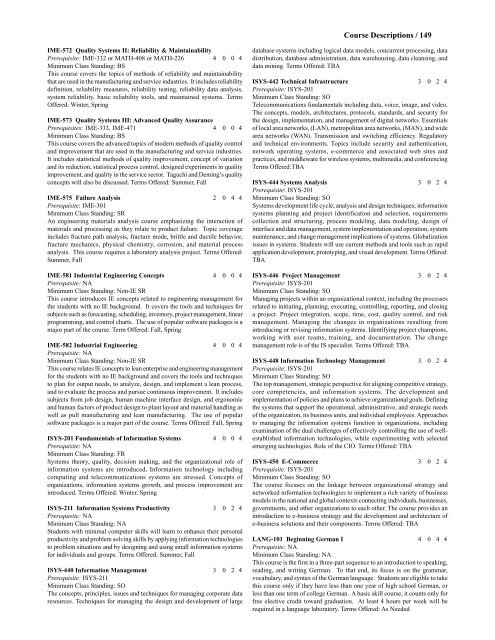 2007-2008 Undergraduate Catalog - Kettering University