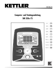 Computer Manual - Kettler canada