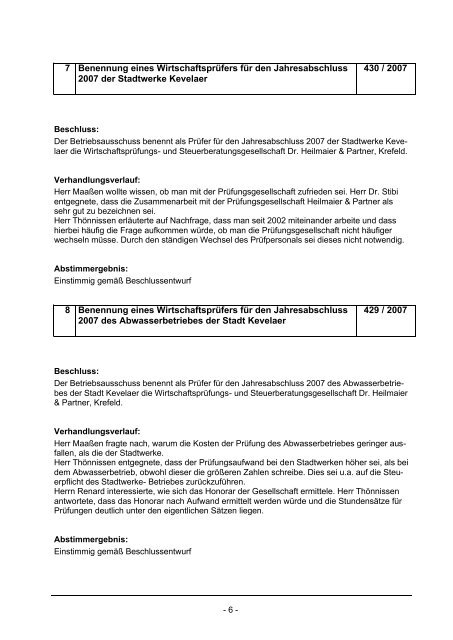 BetrA 2007-12-11 NS.pdf - Stadt Kevelaer