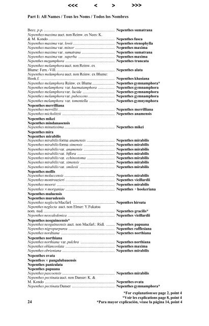 CITES Carnivorous Plant Checklist - Royal Botanic Gardens, Kew