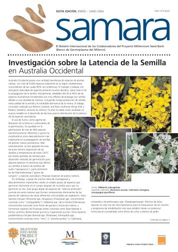 InvestigaciÃ³n sobre la Latencia de la Semilla en Australia Occidental