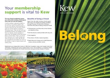 download our information leaflet - Royal Botanic Gardens, Kew
