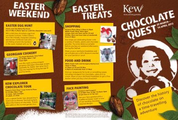 Download the Chocolate Quest information leaflet (pdf)