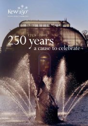 Download the Annual Review 2009 - Royal Botanic Gardens, Kew