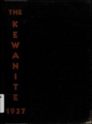 THE KEWANITE 1937 - Kewanee Public Library District