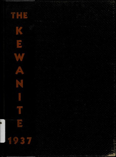 THE KEWANITE 1937 - Kewanee Public Library District
