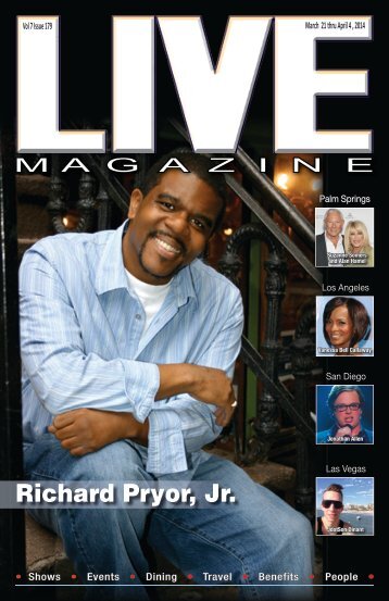 LIVE Magazine Vol 7, Issue #179 March 21st thru April 4th