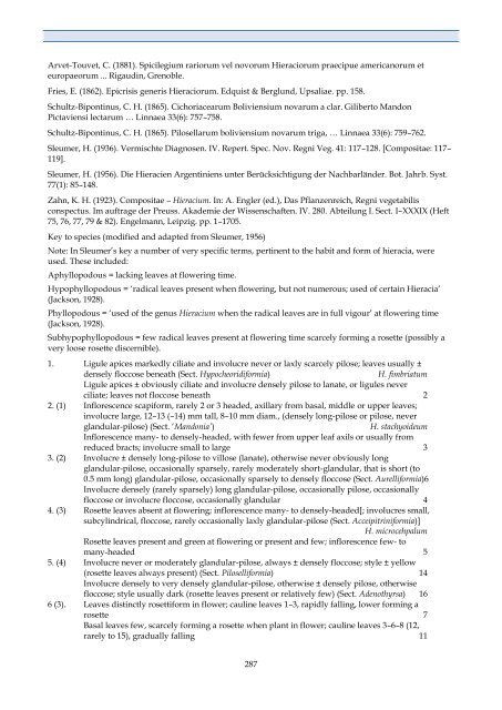 Checklist of Bolivian Compositae - Royal Botanic Gardens, Kew