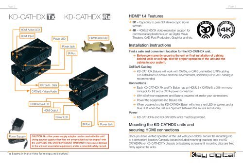 KD-CATHDX - Key Digital