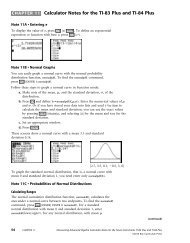 CHAPTER 11 Calculator Notes for the TI-83 Plus ... - Keymath.com