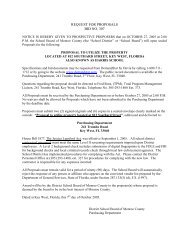 request for proposals bid no. 307 - Monroe County School District