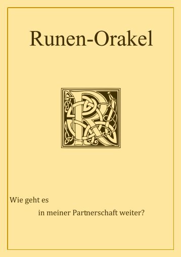 Runen-Orakel  Partnerschaft 