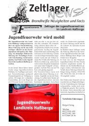 Jugendfeuerwehr wird mobil - KFV-HaÃberge