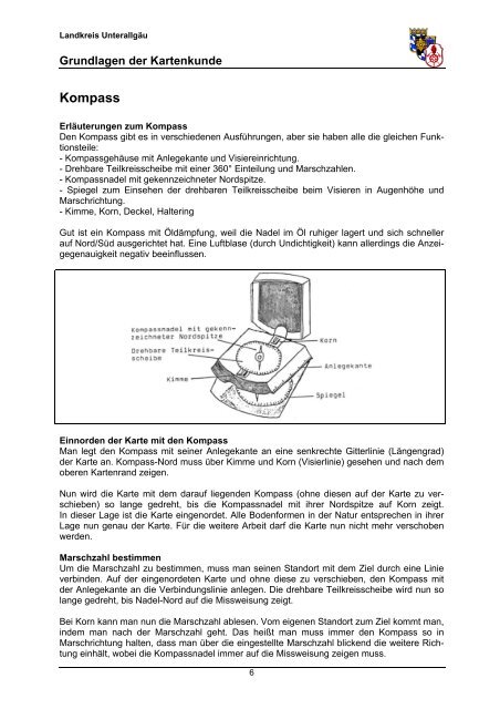 Grundlagen der Kartenkunde