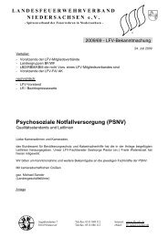 Psychosoziale Notfallversorgung (PSNV)