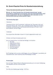 Dr. Erwin Flaschel-Preis - Landesfeuerwehrverband Schleswig ...