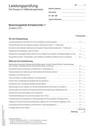 Schiedsrichter Bewertungsblatt 1