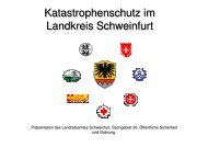 Katastrophenschutz im Landkreis Schweinfurt Katastrophenschutz ...