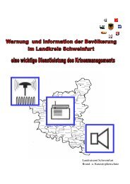 Landratsamt Schweinfurt Brand- u. Katastrophenschutz