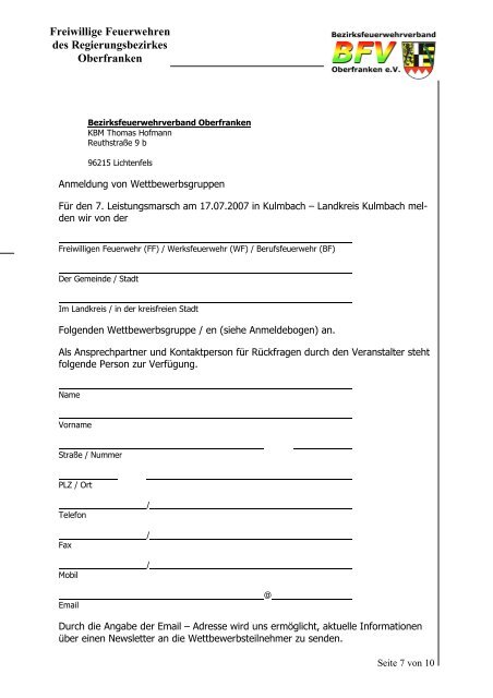 Ausschreibung_Kulmbach_2007.pdf - KFV Wunsiedel