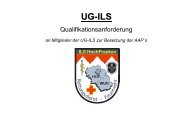 Qualifikationsanforderungen UG-ILS - KFV Wunsiedel