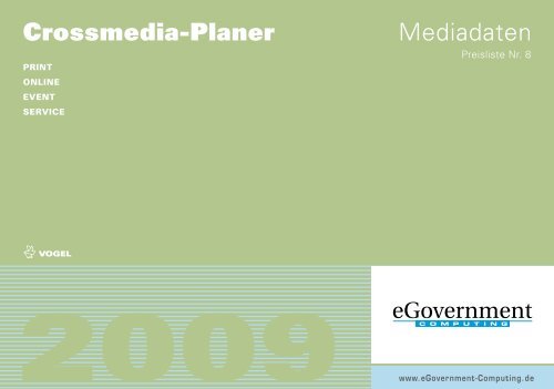 Crossmedia-Planer Mediadaten - Kfz-Betrieb - Vogel Business Media