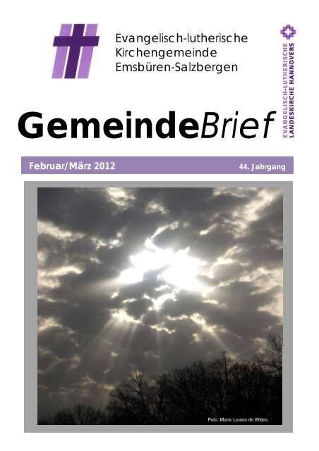 Februar/MÃ¤rz 2012 - Evangelisch-lutherische Kirchengemeinde ...