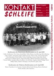 2010-01 Kontaktschleife.pdf - Kirchengemeinde Haiterbach