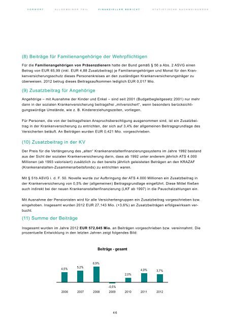 KGKK-Jahresbericht 2012 - Kärntner Gebietskrankenkasse