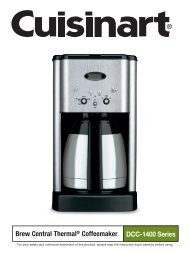 Brew Central Thermal® Coffeemaker DCC-1400 Series - Illy