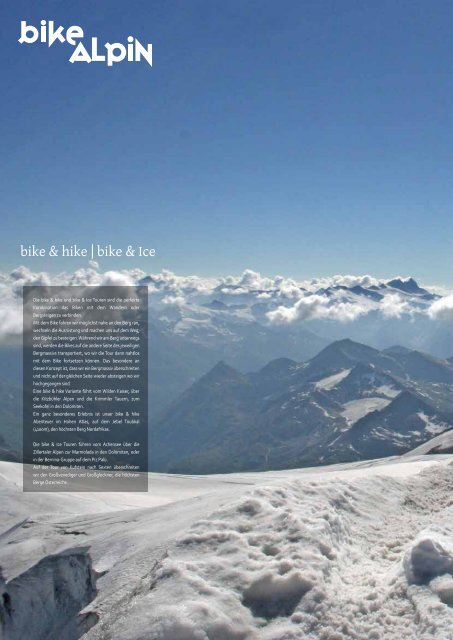 Bike Alpin Bikereisen 2014