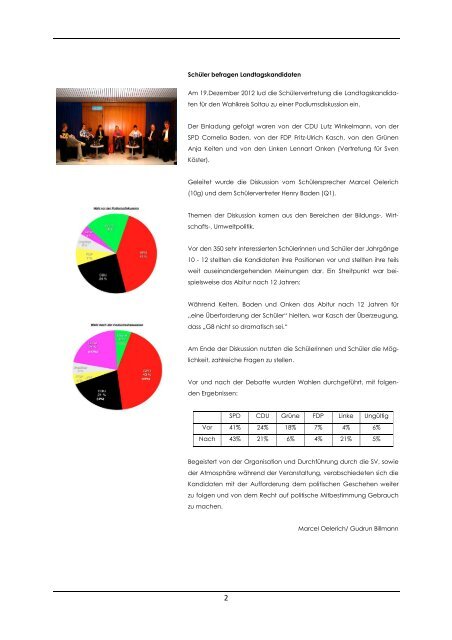 Ranzenpost 1-2013 - KGS Schneverdingen