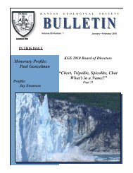 KGS BULLETIN - Kansas Geological Society & Library