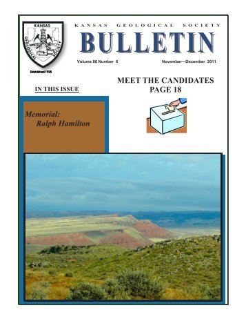 KGS BULLETIN - Kansas Geological Society & Library