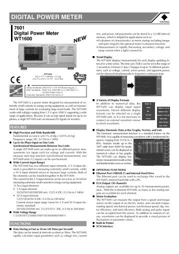 DIGITAL POWER METER