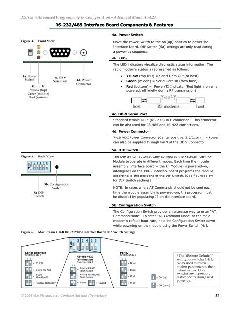 XStreamâ¢ Advanced Programming & Configuration