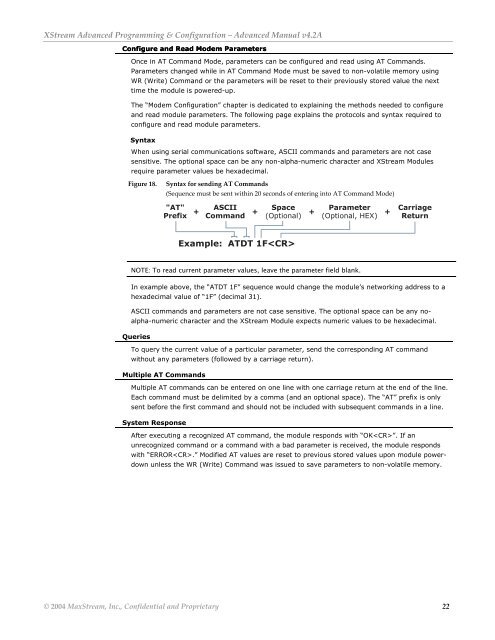 XStreamâ¢ Advanced Programming & Configuration