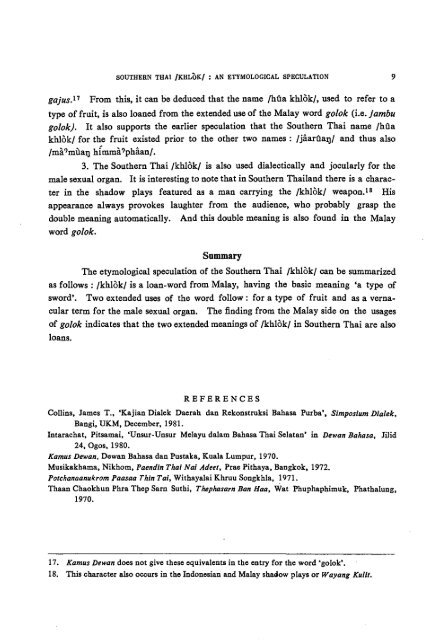 The Journal of the Siam Society Vol. LXXI, Part 1-2, 1983 - Khamkoo