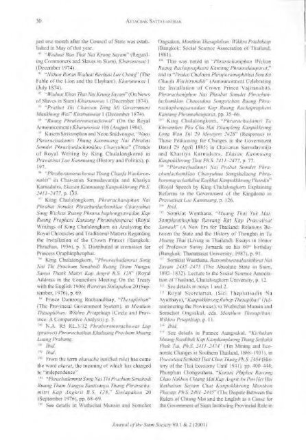 The Journal of the Siam Society Vol. LXXXIX, Part 1-2 ... - Khamkoo