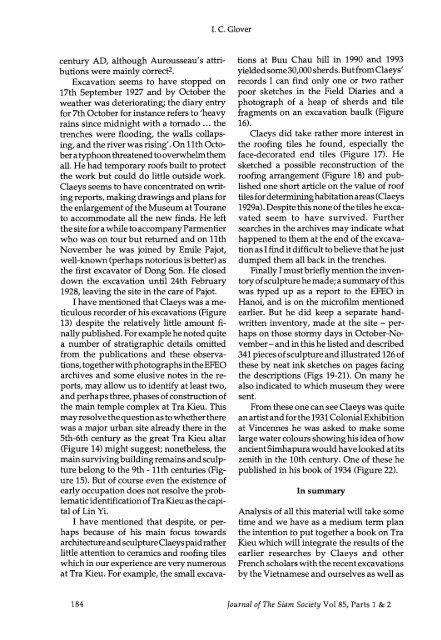 The Journal of the Siam Society Vol. LXXXV, Part 1-2, 1997 - Khamkoo