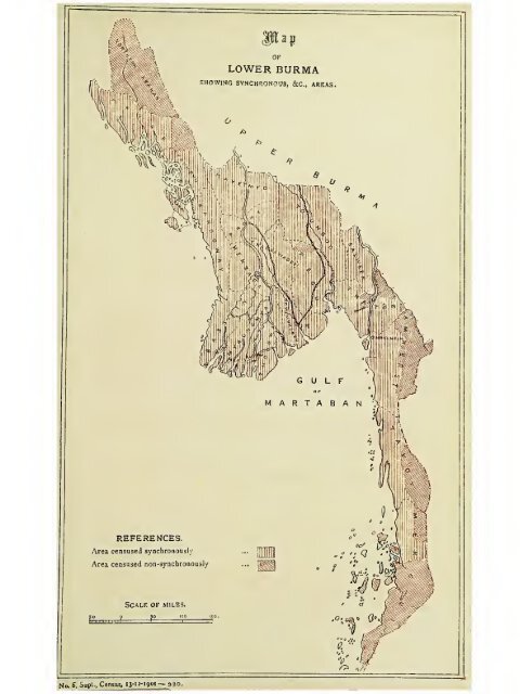 Burma: Census of India 1901 Vol. I - Khamkoo