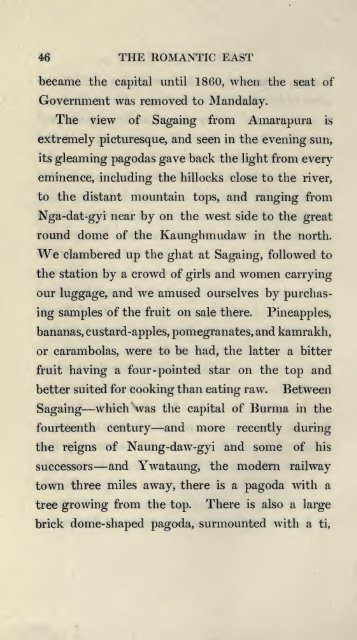 The romantic East: Burma, Assam, & Kashmir - Khamkoo