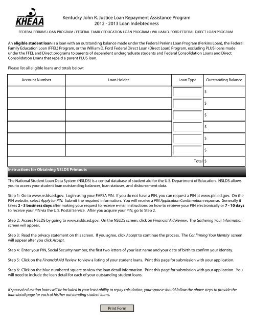 John R. Justice Loan Repayment Assistance Program - KHEAA