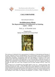 Architectura Picta - Kunsthistorisches Institut in Florenz