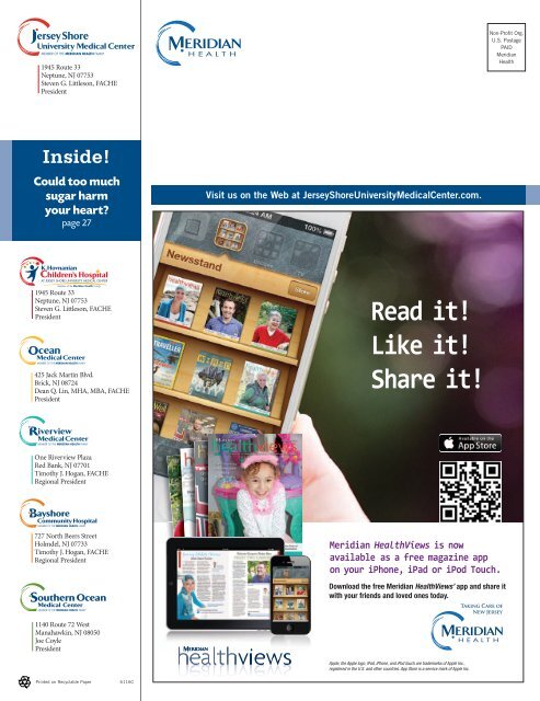 Download the January/February Issue - Jersey Shore Medical Center