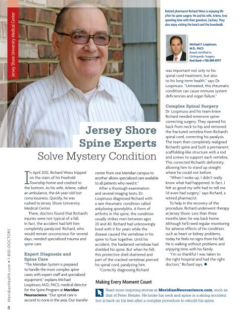 Download the January/February Issue - Jersey Shore Medical Center