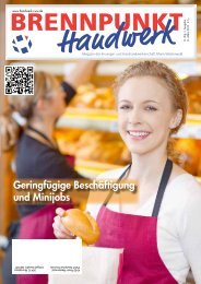 GeringfÃ¼gige BeschÃ¤ftigung und Minijobs - Kreishandwerkerschaft ...