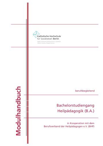 Immatrikulation ab WiSe 2013/14 - KHSB