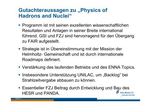 pdf, 669 KB - Komitee fÃ¼r Hadronen- und Kernphysik